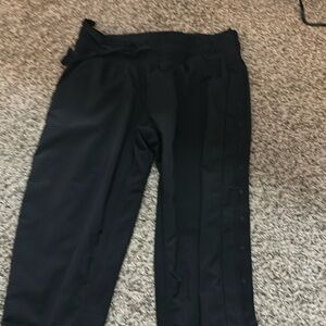 Lululemon Tearaway Mid-Rise Jogger Pant 25" (Black) Size 4